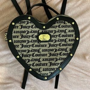Juicy heart backpack, leather